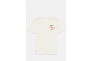 Cotton Graphic Print Crewneck T-Shirt - OEM