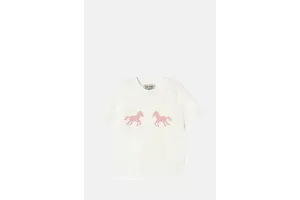 Off White Horses Graphic Relaxed Tee - OEM