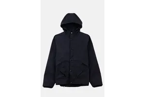Soft Black Waxed Ripstop Anorak - OEM