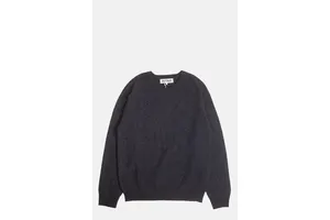 Merino Lambswool Crewneck Sweatshirt Knit - OEM