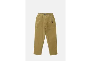 10 Wale Cotton Corduroy Loose Tapered Trouser Tan - OEM
