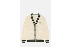Open Knit Cotton Button Cardigan - OEM