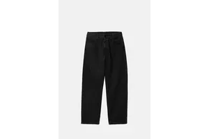 Black Stone Wash Loose Tapered Jean - OEM