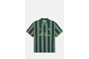 Stripe Jacquard Knit Football Jersey - OEM