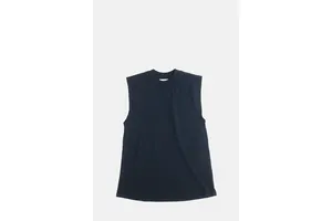 Fitted Sleeveless Cotton Muscle Tee - OEM