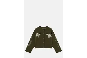 Merino Intarsia Cardigan - OEM