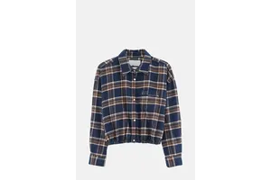 Brushed Cotton Check Shirt with Elasticated Waist - OEM